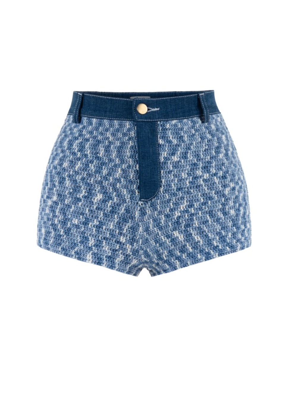 My Beachy Side Muse Hand Crocheted Mini Shorts